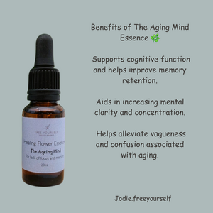 Flower Essence - The Aging Mind - jodie.freeyourself